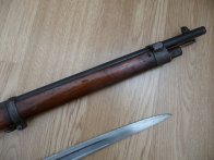 Puška Kropáček M1886 s bodákem