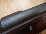 Puška Kropáček M1886 s bodákem