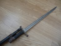 Puška Kropáček M1886 s bodákem