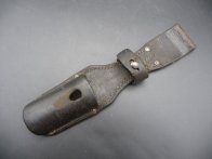 Německý kožený závěsník na bodák 84/98 válečný Německý kožený závěsník na bodák 84/98 válečný