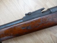 Puška Kropáček M1886 s bodákem